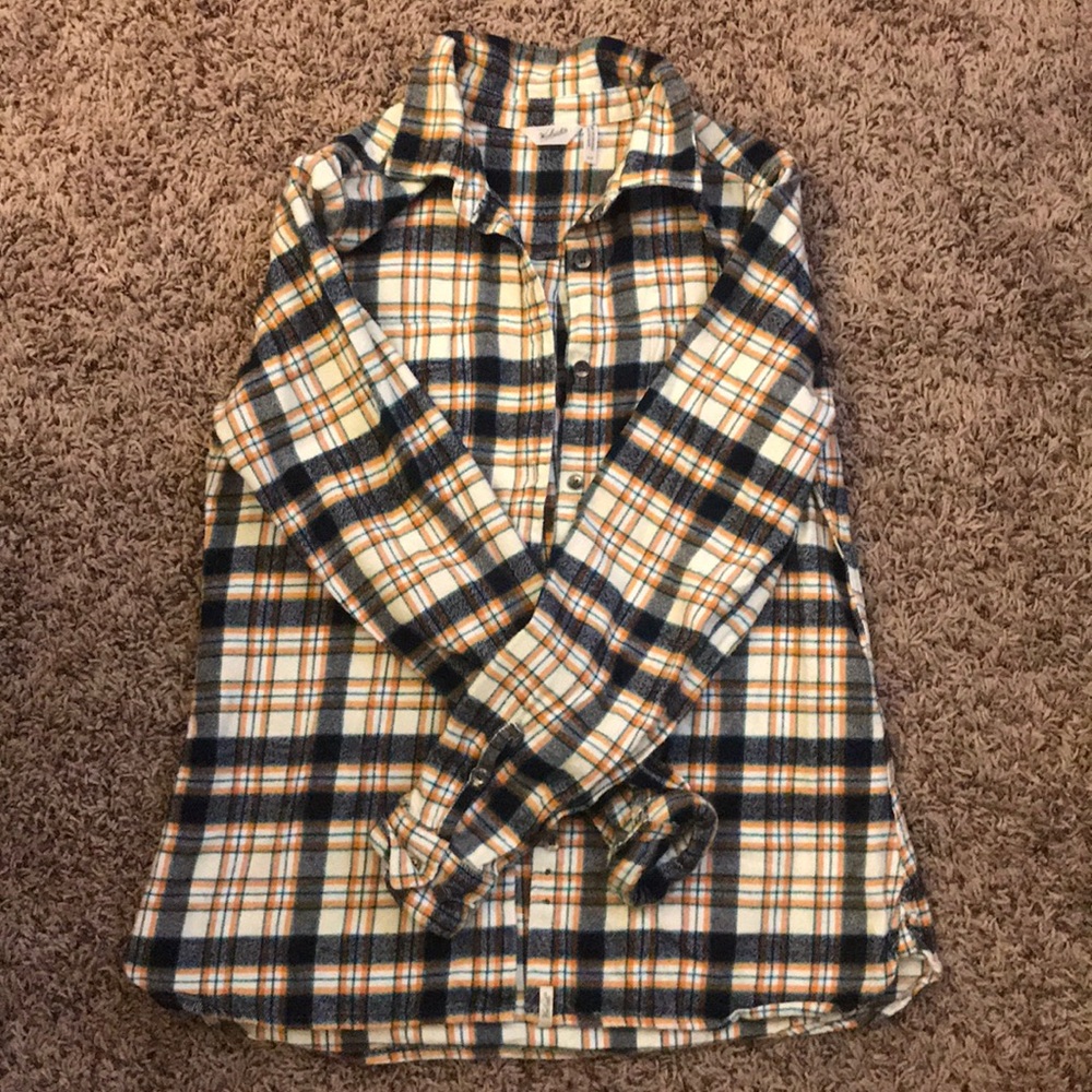 Flannel plaid shirt